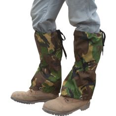 Dutch Military Waterproof Gaiters, DPM Camo