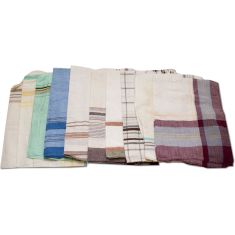 Vintage Italian Military Handkerchief, 12 Pack