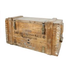 Italian Military 7.62MM Pine Crate