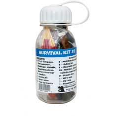 Survival Kit in a Bottle