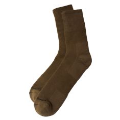 U.S. G.I. Vermont Darn Tough Wool Socks XL, Brown, 2 Pair Pack