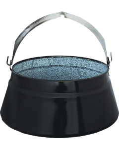 Hungarian Enamelware Fish Pot