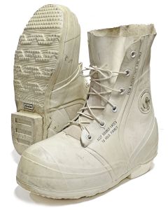 U.S. G.I. Extreme Cold Weather Boots, White, Used/Weathered
