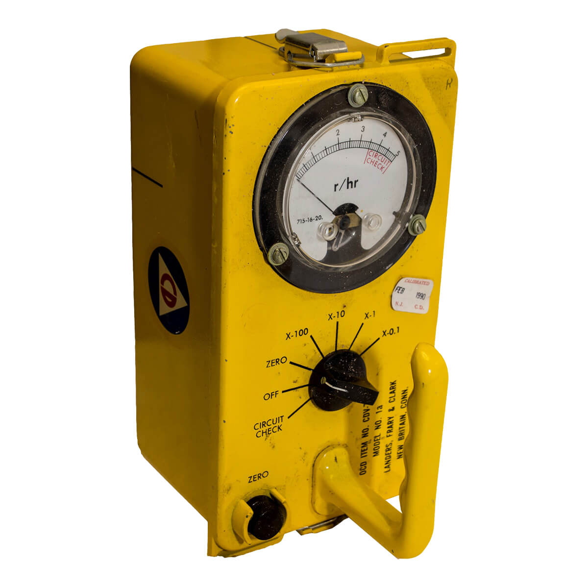 GAMMA RADIATION DETECTOR, (Geiger Counter) CDV-715, Non-Functional