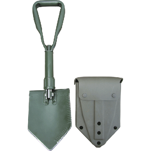 Tri-Fold Shovel